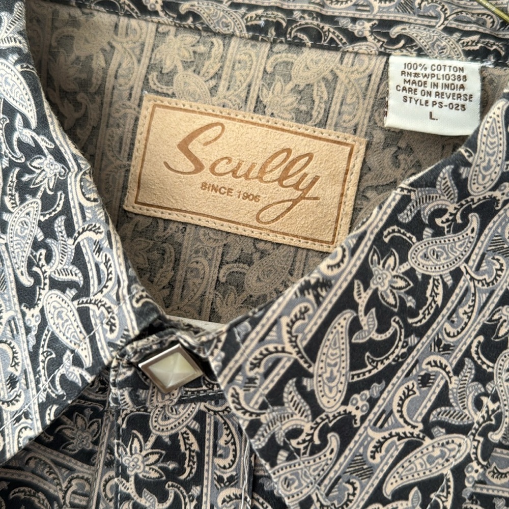 Like new Scully men’s large dress shirt - Picture 2 of 5